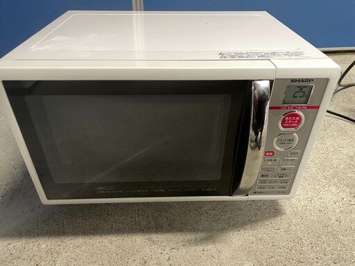 【格安】SHARP 電子レンジ RE-BK5A-W 2014年製 通電確認済み 良品 早い者勝ち 引取歓迎 配送OK