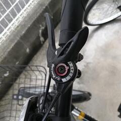 2/23まで！6段変速折りたたみ自転車（ノーパンクタイヤ）の画像
