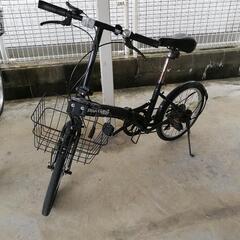 2/23まで！6段変速折りたたみ自転車（ノーパンクタイヤ）