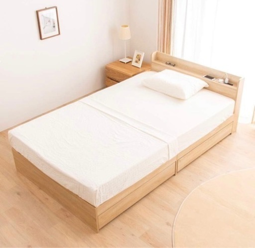 ベッドとマットレスのセット