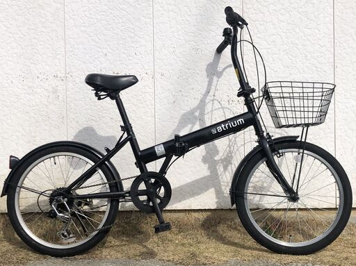 atrium 20インチ折り畳み自転車 外装6段変速