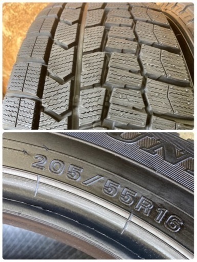 他ご成約　3連休のみお値引き有り?2022年バリ溝スタッドレス‼️205/55R16?ウィンターマックス02、4本セット‼️