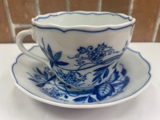 【愛品館 江戸川店】フッチェンロイター ブルーオニオン コーヒータイムセット ID:102-026775-007