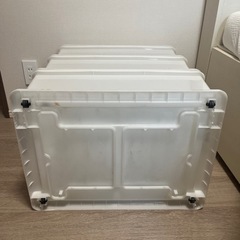 衣装ケース　(ガムテープ跡あり)の画像