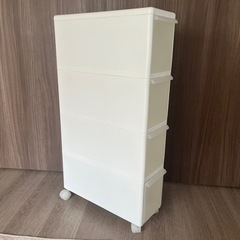 収納ケース４段スリムの画像