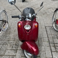 キャンセルになりました。　ヤマハ　ビーノ　不動車