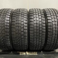 DUNLOP WINTER MAXX WM01 205/60R16 16インチ スタッドレス 4本 19年製 バリ溝 ビアンテ ジューク プリウスα ノア等　(TA974) クレジットカード QRコード決済可能