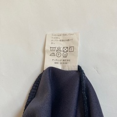 ワンピース ネイビー Sサイズの画像