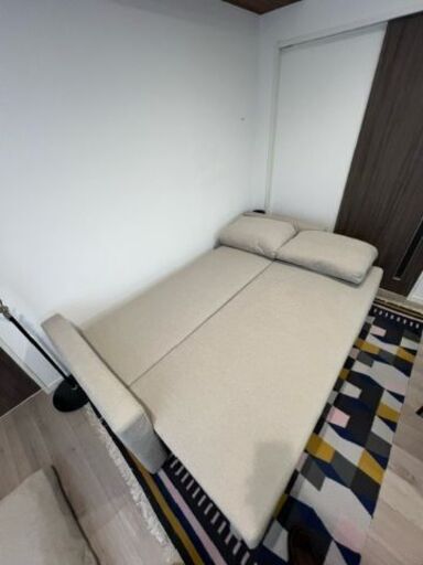 IKEA 3人掛けソファベッド FRIHETEN ベージュ