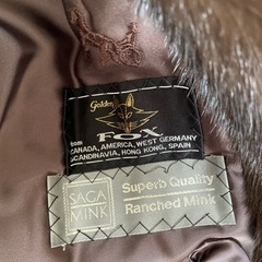SAGA MINK コートの画像