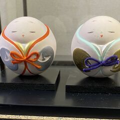 博多人形  博多人形師 無形文化財保持者 西頭哲三郎。 伝統工芸品の博多人形の作家の画像