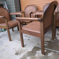 椅子4脚セット (0220)の画像