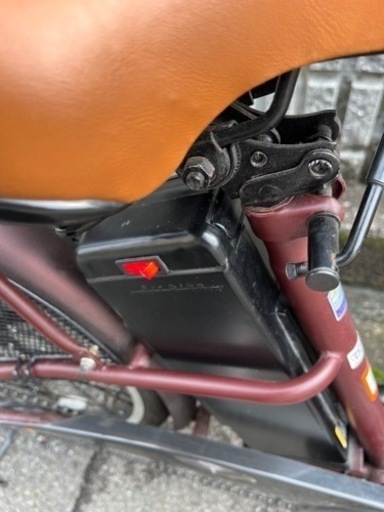 AIR bike 電動アシスト　電動自転車　ブラウン