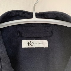 シャツ TAKEO KIKUCHI (タケオキクチ) メンズ ネイビーの画像