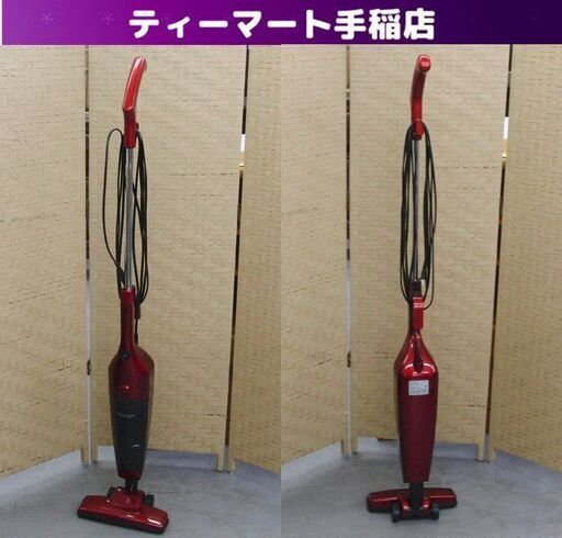 2WAY スティッククリーナー ニトリ レジェ2 サイクロン式 NTR14S 黒×赤 札幌市手稲区
