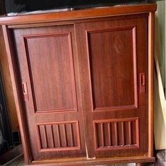 レトロ家具　靴箱　靴収納