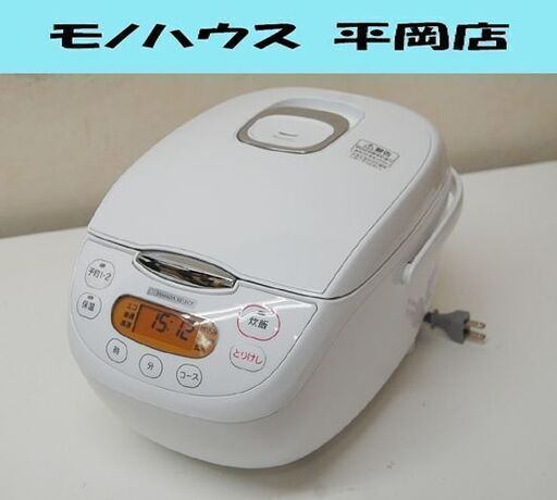 ヤマダ マイコンジャー炊飯器 YEC-M10G1 5.5合 2020年製 ホワイト 炊飯ジャー YAMADA  札幌市 清田区 平岡