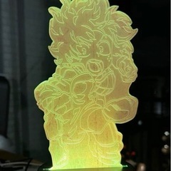 日本非売品ヒロアカ緑谷出久の3Dアクリルナイトライトの画像