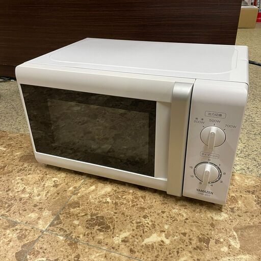 山善 電子レンジ YRB-207 2017年製 ホワイト 調理機器 キッチン 家電 札幌 東区