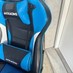 AKRACING ゲーミングチェア PRO-X-BLUE 青   の画像