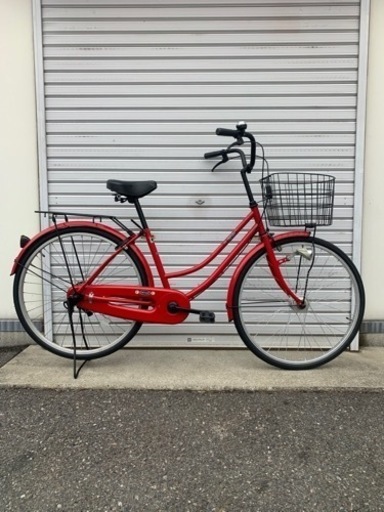 ☆前後タイヤ新品‼︎☆   26型　LEDオートライト軽快車　防犯登録料込価格︎‼︎