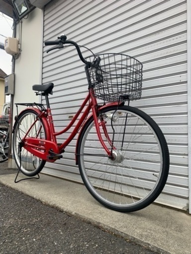 ☆前後タイヤ新品‼︎☆   26型　LEDオートライト軽快車　防犯登録料込価格︎‼︎