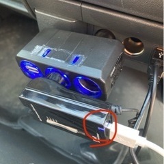 2連ソケット・USB１口の画像
