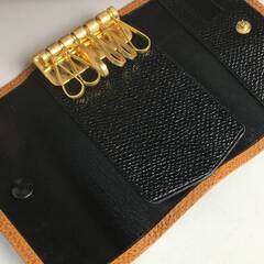 🔷🔶🔷ut20/72 未使用 MORABITO モラビト レザー 6連 キーケース 鍵入れ レディース メンズ ブラック系 ※長期保管○🔷🔶🔷の画像