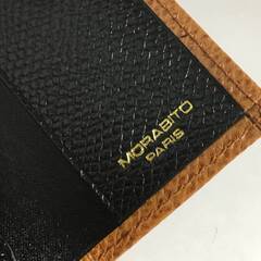 🔷🔶🔷ut20/72 未使用 MORABITO モラビト レザー 6連 キーケース 鍵入れ レディース メンズ ブラック系 ※長期保管○🔷🔶🔷の画像