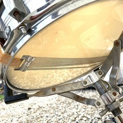 【TAMA/タマ】SWINGSTAR スネアドラム 14×5.5インチ ★スタンド付き ※破れなし、サビありの画像