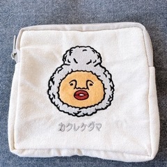 こびとづかん ガチャガチャ カクレケダマ　ポーチ