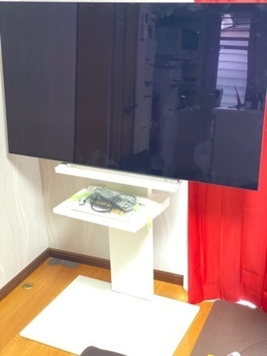 有機EL TOSHIBA REGZA 4K 2018年 55型 テレビスタンドセット