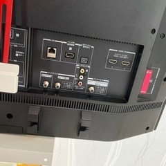 有機EL TOSHIBA REGZA 4K 2018年 55型 テレビスタンドセットの画像
