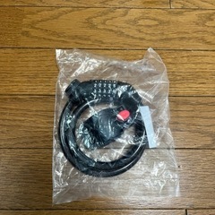 自転車　5桁　ワイヤーロック　54㎝
