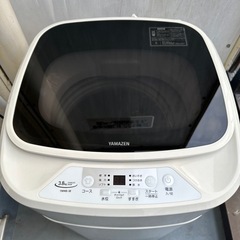 洗濯機  3.8kg  YAMAZEN の画像
