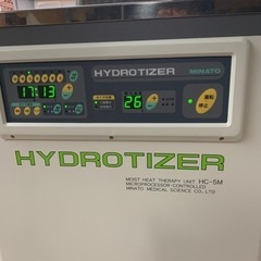 ミナト医科学 HC-5M ハイドロタイザー 95℃ 湿式 ホットパック装置 HYDROTIZER MINATO 【現状品】 通電確認済み　中古の画像