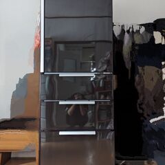 冷蔵庫　アクア　ノンフロン冷凍冷蔵庫　355L