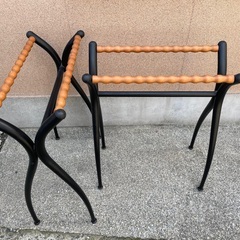 アンテーク　ガラステーブルの画像