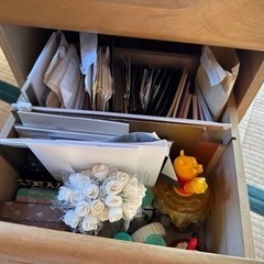 学習机の引き出しの画像
