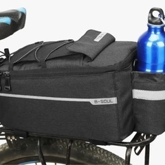 自転車　リアラックバッグ　後部座席バッグの画像