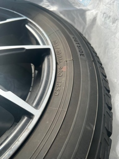 205/60R16 92Q IG50 タイヤ4本　ワンシーズンのみ使用