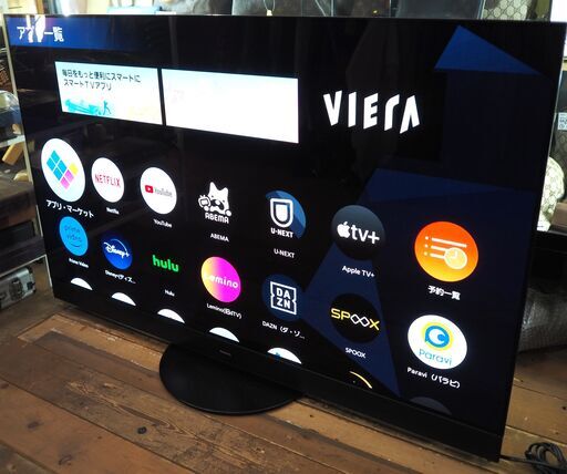 ◆美品★Panasonic パナソニック VIERA ビエラ TH-55LZ2000 4K有機ELテレビ [55V型] 2022年製◆
