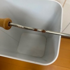 オシャレ　ブリキ　ダストボックス　取って付きの画像