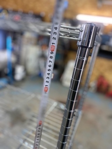 メタルラック！キャスター付！未使用品！縦1550mm横900mm奥行450mm