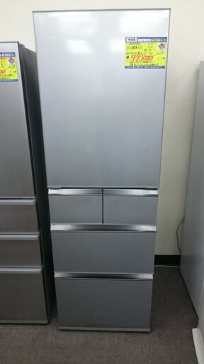 （☆2024.8.30お買い上げありがとうございます。☆）アクア　5ドア冷蔵庫415L　２０１６年製　AQR-SD42FL　　60ｃｍ幅　自動製氷付き　シルバー　真ん中冷凍室　　高く買取るゾウ八幡東店