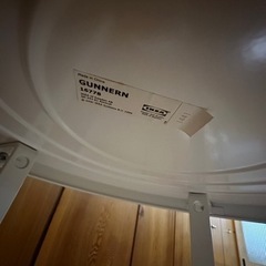 【500円値下げ】IKEA イケア GUNNERN スチール 丸テーブル サイドテーブル 花台 置き台 飾台 机の画像