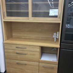 ★ジモティ割あり★ ニトリ　NITORI 食器棚　コパン  W120×D38×H180 クリーニング済み SJ5113