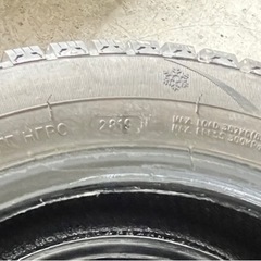 2019年製　スタッドレスタイヤ　155/65R14の画像
