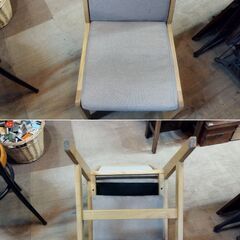 ニトリ ダイニングチェア アーチN ダイニングチェア 椅子 いす イス　/TJ-1673 2F南奥の画像