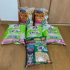 バラ売り可能　猫砂袋　